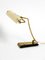 Mid-Century Modern Brass Desk Lamp with Acrylic Glass Lampshade, 1950s 22