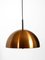 Space Age Pendant Lamp with Copper Lampshade from Staff, 1970s 14