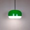 Grande Lampe à Suspension Modèle Meduza Mid-Century Verte de Guzzini, Italie, 1970s 5