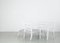 White-Painted Benches & Chair, 1960s, Set of 4 26