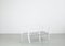 White-Painted Benches & Chair, 1960s, Set of 4, Image 21