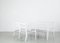 White-Painted Benches & Chair, 1960s, Set of 4, Image 6