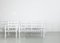 White-Painted Benches & Chair, 1960s, Set of 4, Image 2