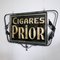 Vintage Double Sided Reverse Painted Cigar Hanging Advertising Sign, Image 7