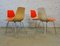 Mid-Century Model 225/2 Dining Chairs by Georg Leowald for Wilkhahn, Set of 4 9