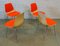 Mid-Century Model 225/2 Dining Chairs by Georg Leowald for Wilkhahn, Set of 4, Image 5