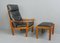 Lounge Chair & Ottoman by Illum Wikkelsø for Niels Eilersen, 1960s, Set of 2, Image 8