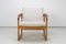 Danish Modern Armchair with Sled Base from PMJ, 1960s 9