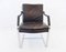 Black Leather Armchair by Rudolf Glatzel for Walter Knoll / Wilhelm Knoll, 1980s 2