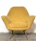 Vintage Italian Winged Lounge Chair, 1950s 1