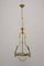 Antique Cut Glass Chandelier, Late 19th Century 4