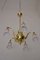 Antique Glass Shade Chandelier, 1890s 6