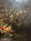 Bodegón de flores y ramas, siglo XIX, óleo sobre lienzo, Imagen 3