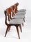 Chaises de Salon Vintage par Louis van Teeffelen pour WéBé, Pays-Bas, 1960s, Set de 4 7