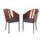 Costes Dining Chairs by Philippe Starck for Driade, 2000s, Set of 2, Image 1
