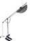 Architectural Chrome Metal Floor Lamp, 1980s, Image 2