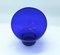 Blue Italian Murano Art Glass Footed Bowl Vase, 1970s 6