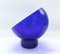 Blue Italian Murano Art Glass Footed Bowl Vase, 1970s, Image 4