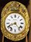 Französische Empire Comtoise Uhr mit Standuhr aus 19. Jh. Mit Bauernszenen 10