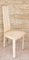 Cream Leather French Dining Chairs, 1980s, Set of 6, Image 6