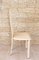 Cream Leather French Dining Chairs, 1980s, Set of 6, Image 4