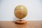 Mid-Century Small Globe With Wooden Base by Paul Rath, 1950s 2