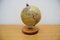 Kleiner Mid-Century Globus mit Holzsockel von Paul Rath, 1950er 4