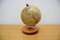 Mid-Century Small Globe With Wooden Base by Paul Rath, 1950s 4