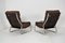 Mid-Century Chrome Armchairs, 1970s, Set of 2, Image 3