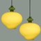 Green Glass Pendant Lights by Hans-Agne Jakobsson for Staff, 1960s, Set of 2, Image 2