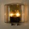 Iron and Bubble Glass Sconce from Limburg, 1960s 5