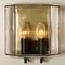 Iron and Bubble Glass Sconce from Limburg, 1960s 7