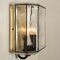 Iron and Bubble Glass Sconce from Limburg, 1960s 8