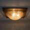 Large Textured Glass Flush Mount Or Wall Light from Kalmar, 1960s, Image 7
