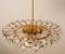 Chandelier in Brass and Crystal Glass from Bakalowits & Söhne, 1960s, Image 12