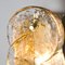 Citrus Swirl Eisglas Wandlampe von JT Kalmar, 1969 9