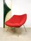 Dutch Oyster Ladies Model F157 Easy Chair by Pierre Paulin for Artifort, Image 4