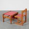 Chaise pour Enfant avec Table, Pays-Bas, 1950s, Set de 2 9