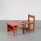 Children's Chair with Table, the Netherlands, 1950s, Set of 2 3