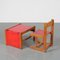 Children's Chair with Table, the Netherlands, 1950s, Set of 2, Image 10