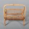 Rattan Magazine Rack, Italy, 1950s, Image 3