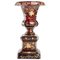 Bohemian Vase in Gold und Silber Emaille 1