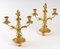 Gilt Bronze and Marble Candle Holders, Set of 2 8