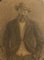 Matita su carta, ritratto di un uomo, inizio XIX secolo, Immagine 1