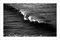 Schwarz-Weißer Meerblick von Los Angeles Crashing Wave, 2021, Contemporary Photograph 1