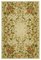 Beige Needlepoint Kilim Carpet 1