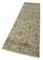 Beige Overdyed Runner Rug 3