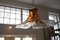 Lampada da soffitto in vetro di Murano di Carlo Nason per Mazzega, anni '60, Immagine 11