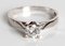 Diamond Solitaire Ring aus 18 Karat, 1986 1