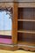 Viktorianisches Niedriges Bücherregal aus Nussholz 17